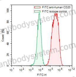 Anti-Human CD20/MS4A1 Antibody (SAA0006), FITC