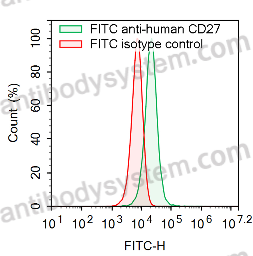 Anti-Human CD27 Antibody (1F5), FITC