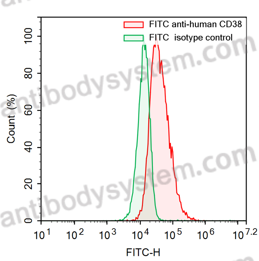 Anti-Human CD38/ADPRC 1 Antibody (SAA2211), FITC